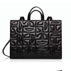 Moose Knuckles X Telfar Black Quilted Large Shopper